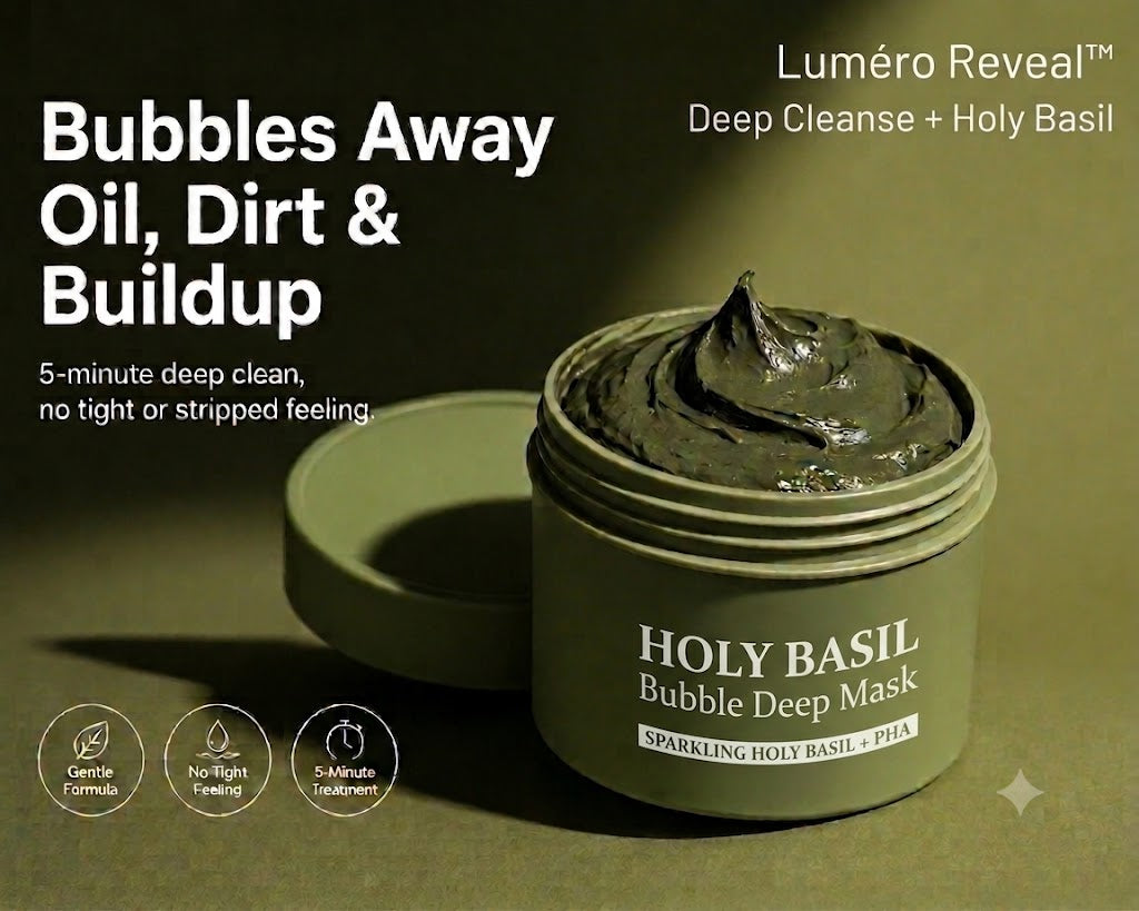 Luméro Reveal™ Holy Basil Bubble Mask