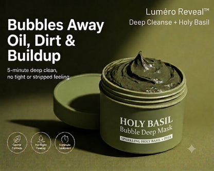 Luméro Reveal™ Holy Basil Bubble Mask