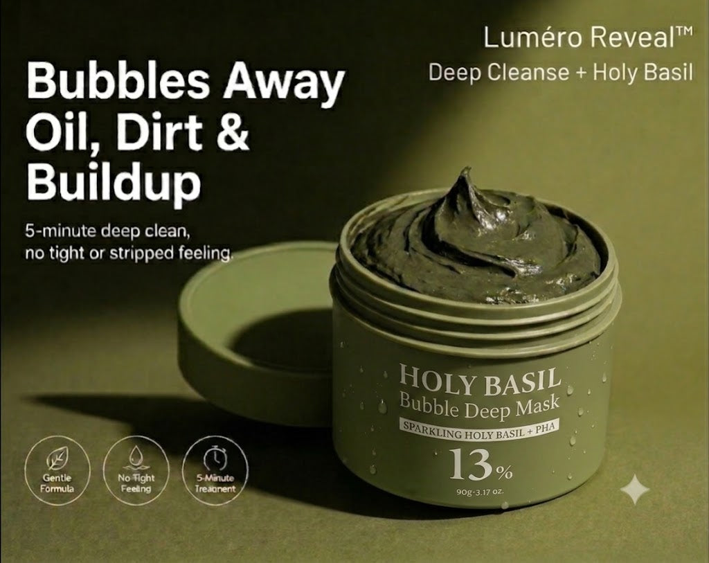 Luméro Reveal™ Holy Basil Bubble Mask
